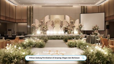 Pilihan Gedung Pernikahan di Serpong: Elegan dan Berkesan