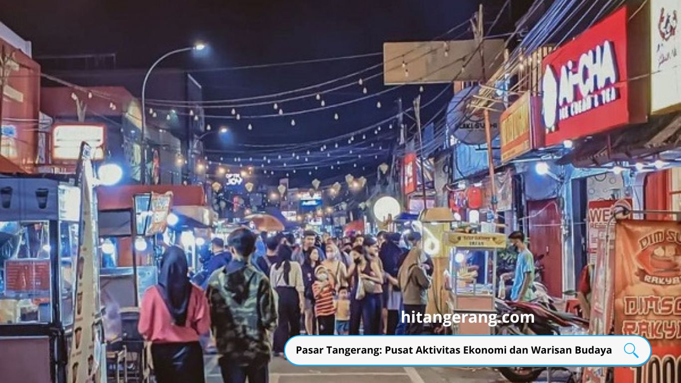 Pasar Tangerang: Pusat Aktivitas Ekonomi dan Warisan Budaya