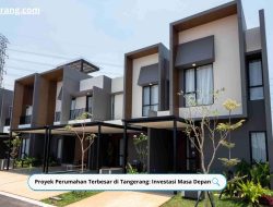 Proyek Perumahan Terbesar di Tangerang: Investasi Masa Depan