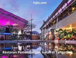 Restoran Pemandangan Indah di Tangerang