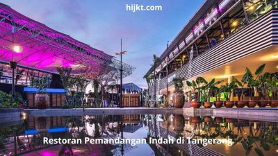 Restoran Pemandangan Indah di Tangerang