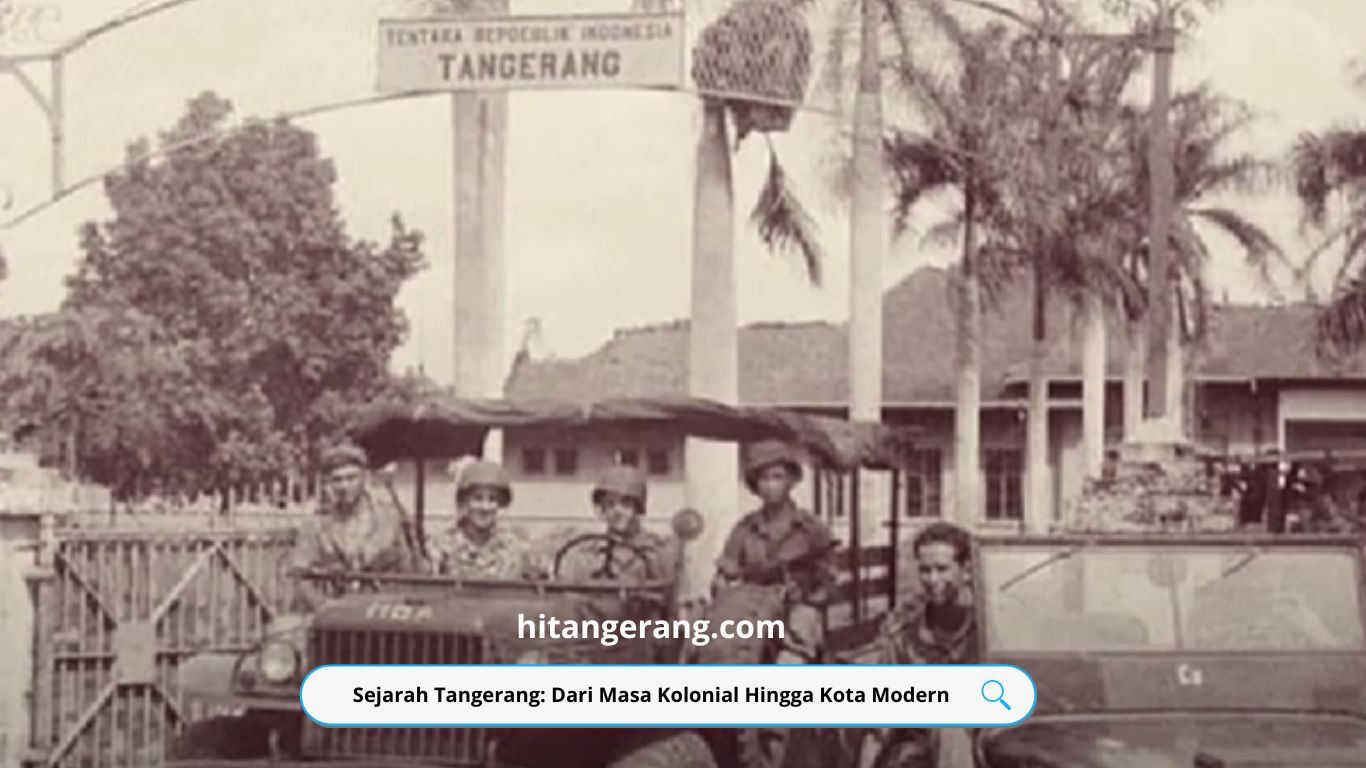 Sejarah Tangerang: Dari Masa Kolonial Hingga Kota Modern