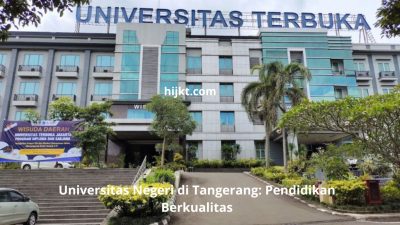 Universitas Negeri di Tangerang: Pendidikan Berkualitas