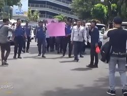 Demo Pekerja THL di Kota Tangerang, Ribuan Tenaga Lepas Tuntut Keadilan