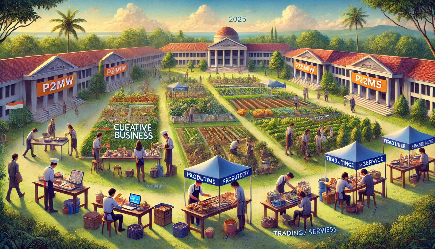 Kategori usaha mahasiswa p2mw 2025