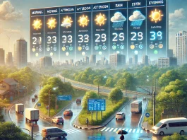 cuaca tangerang selatan hari ini per jam