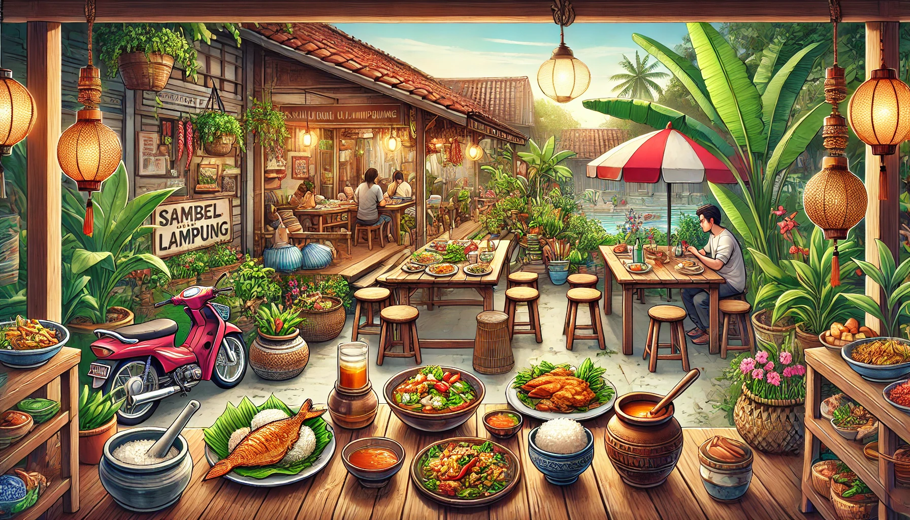sambel uleg khas lampung kota tangerang