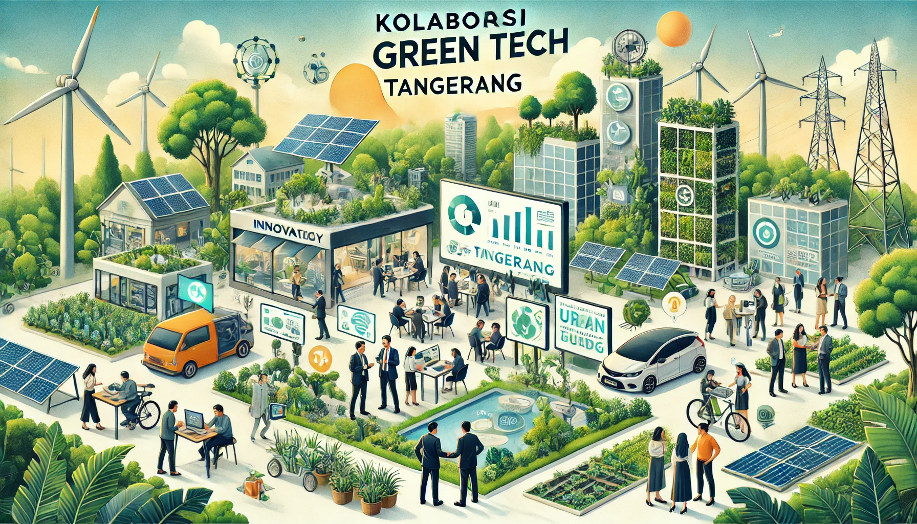 Kolaborasi Green Tech Tangerang