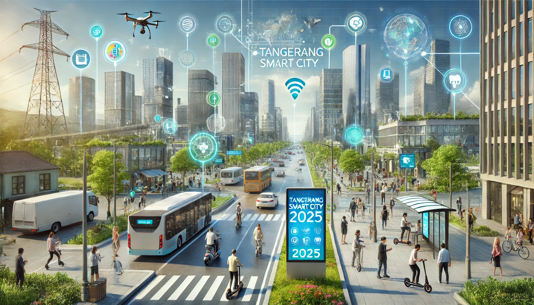 Penerapan Smart City Tangerang 2025