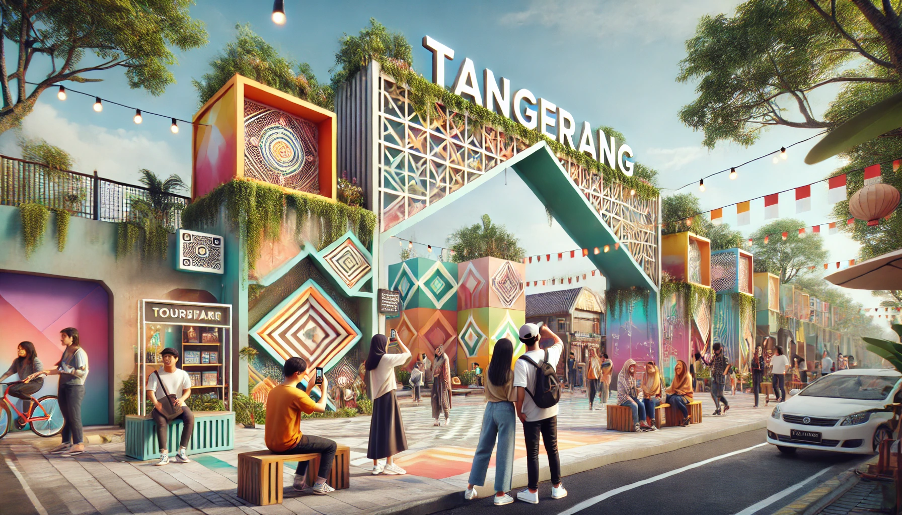 Spot Wisata Foto Estetik Tangerang
