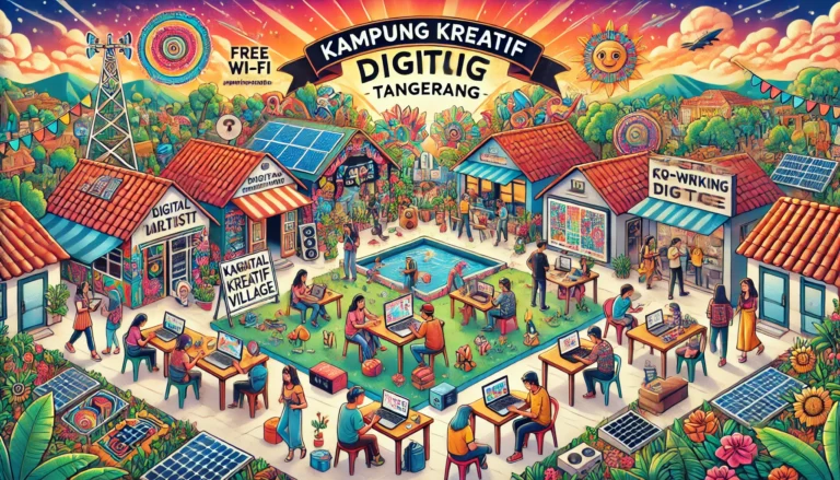 kampung kreatif digital Tangerang