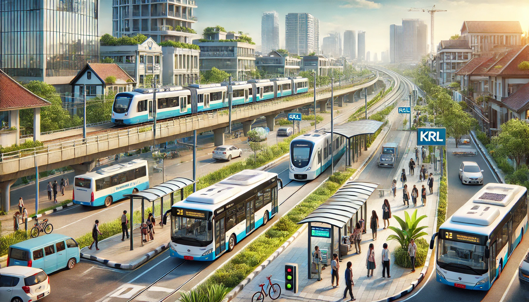 Perkembangan Transportasi Publik Tangerang