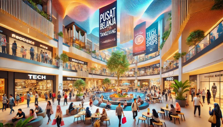 Pusat belanja modern kota Tangerang