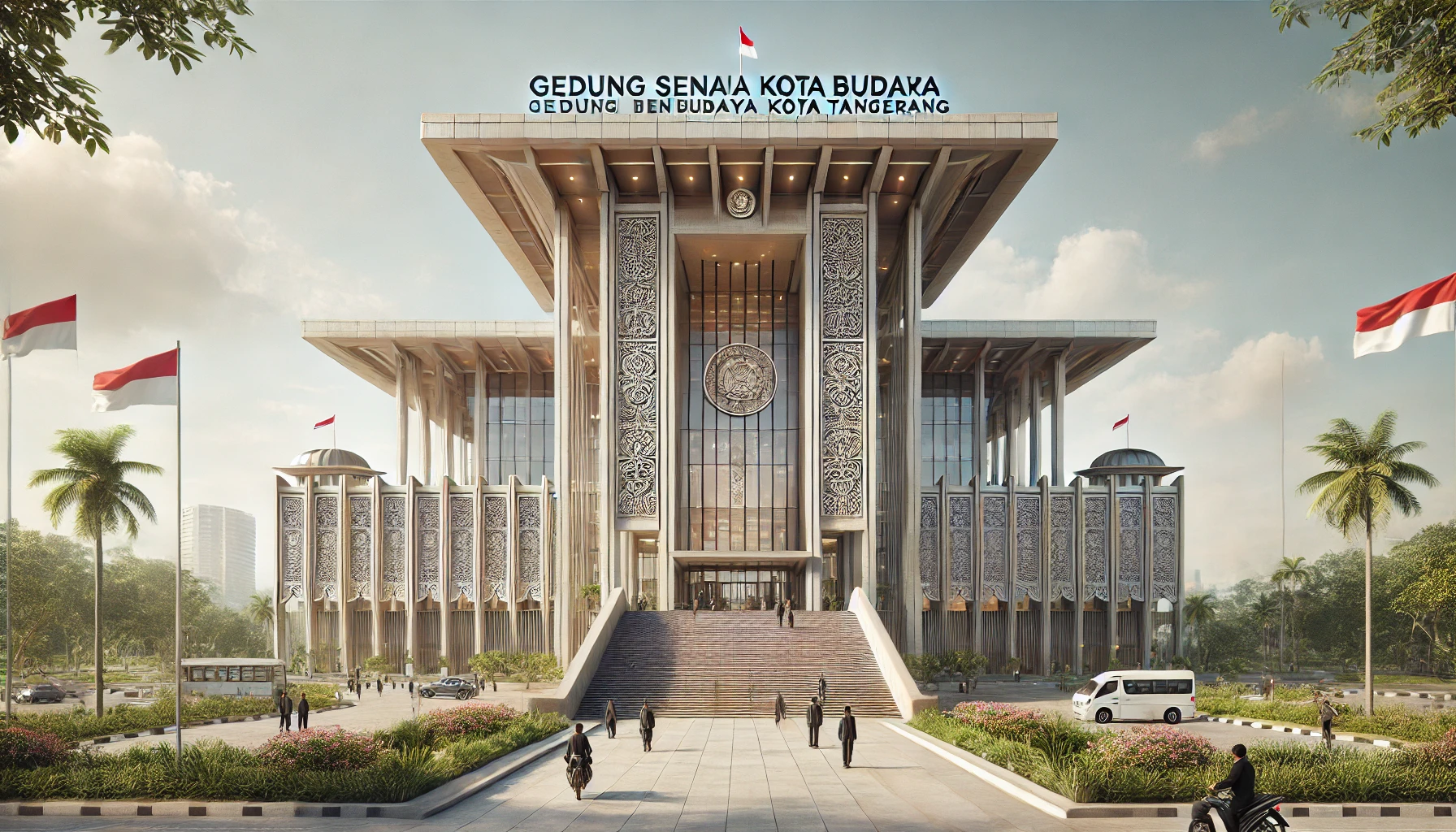 gedung seni budaya kota tangerang