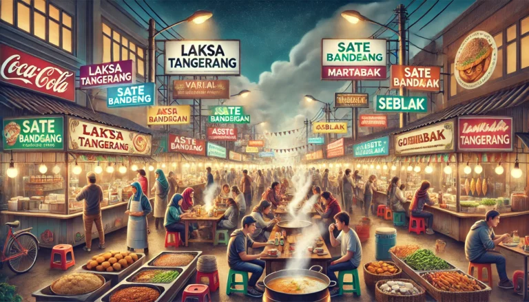 wisata kuliner viral legendaris Tangerang