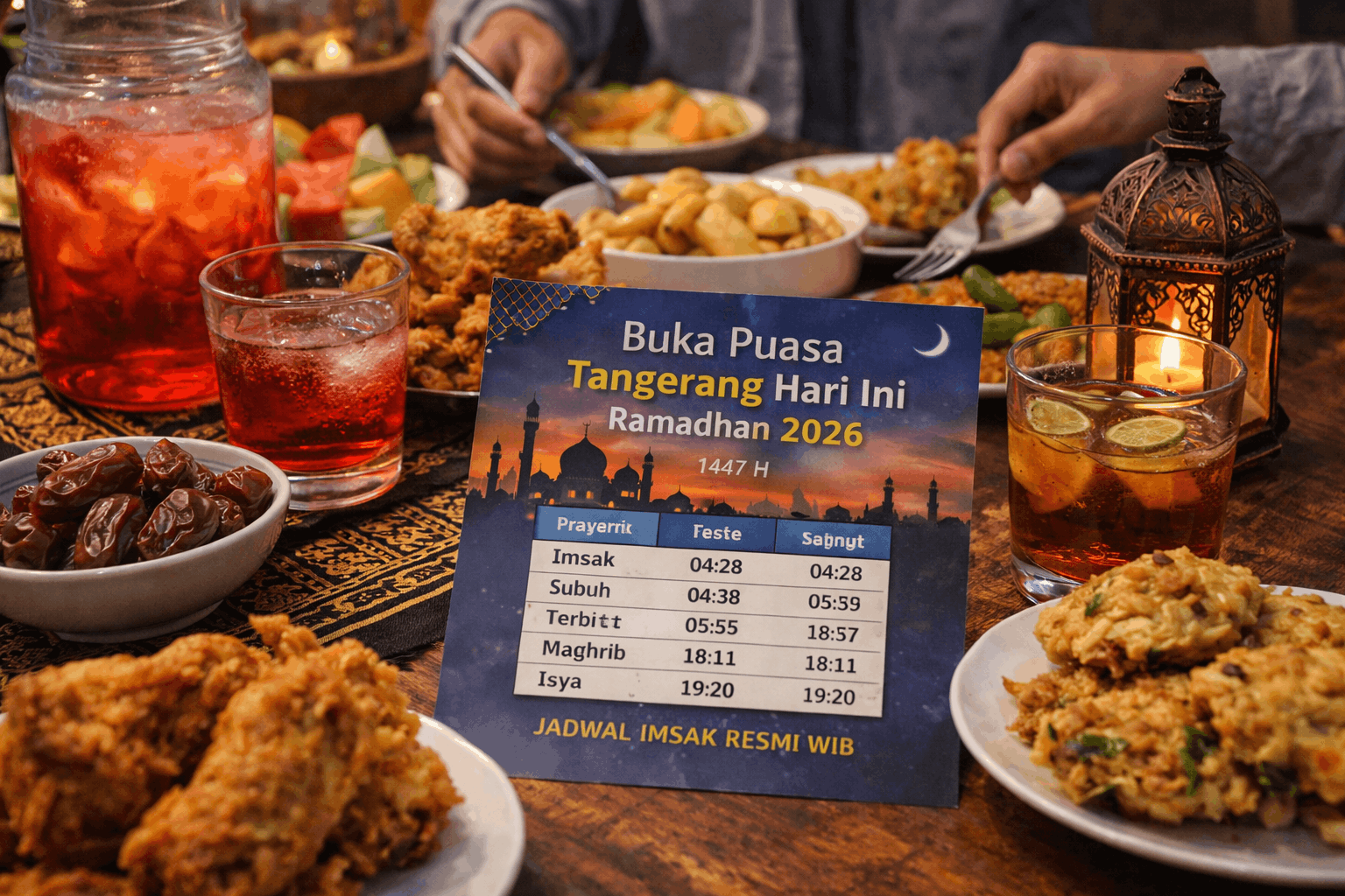 buka puasa tangerang hari ini