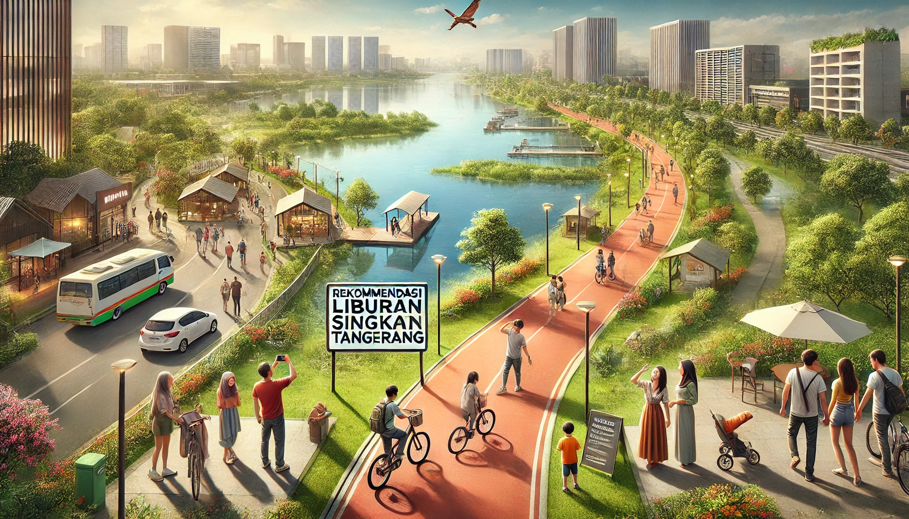 rekomendasi liburan singkat di tangerang