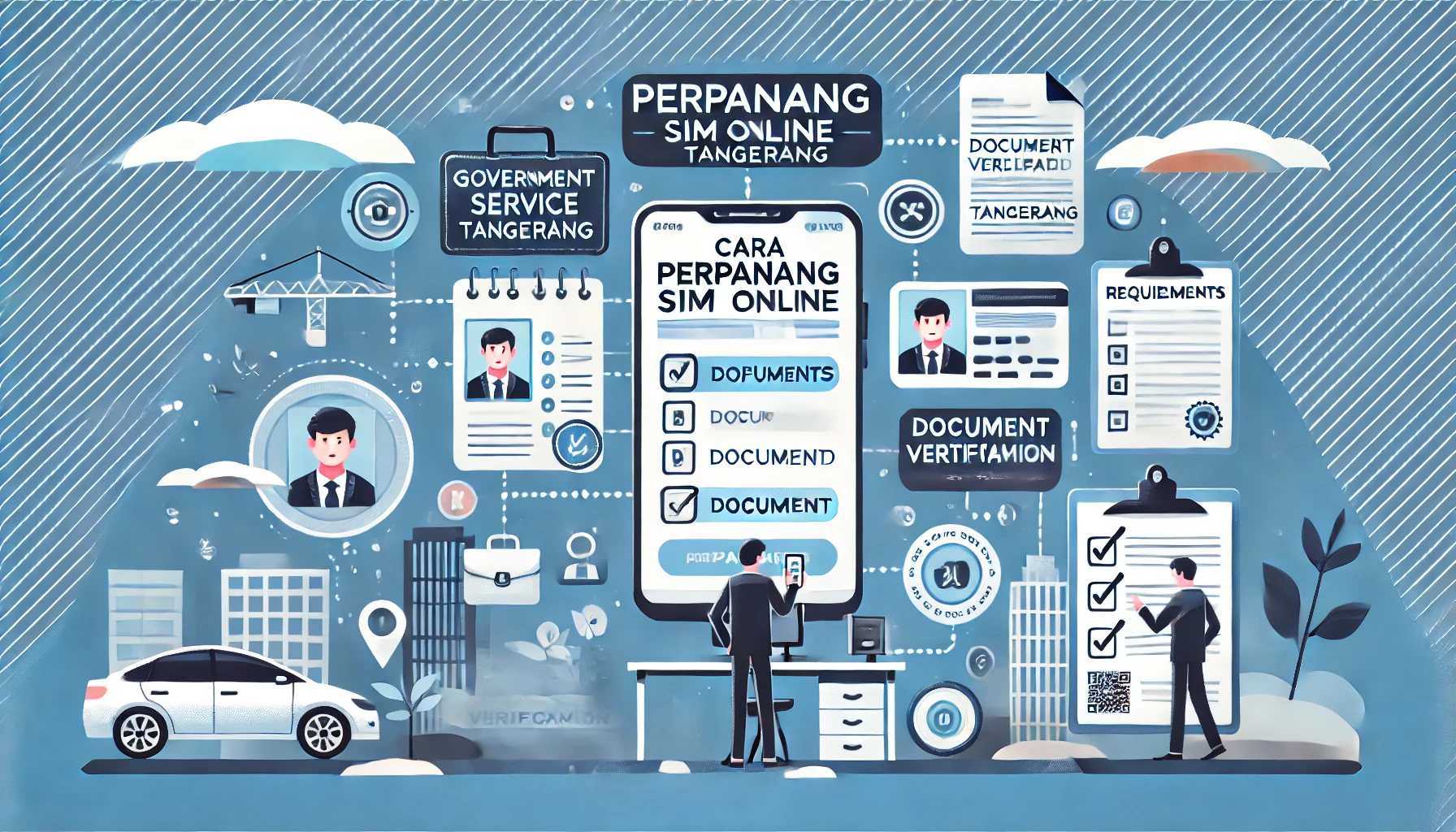 Cara Perpanjang SIM Online Tangerang
