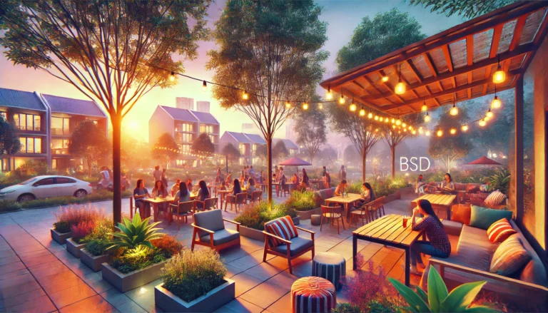Tempat Nongkrong Outdoor di BSD