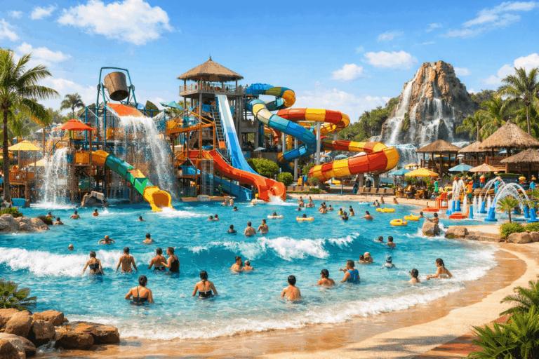 Wisata Tropikana Waterpark Tangerang Viral