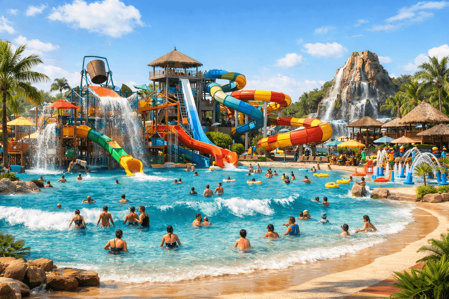 Wisata Tropikana Waterpark Tangerang Viral