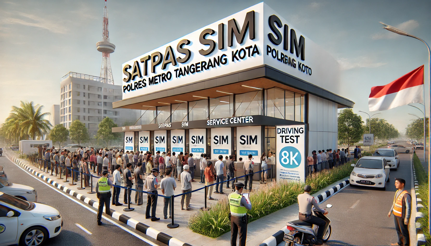 satpas sim polres metro tangerang kota