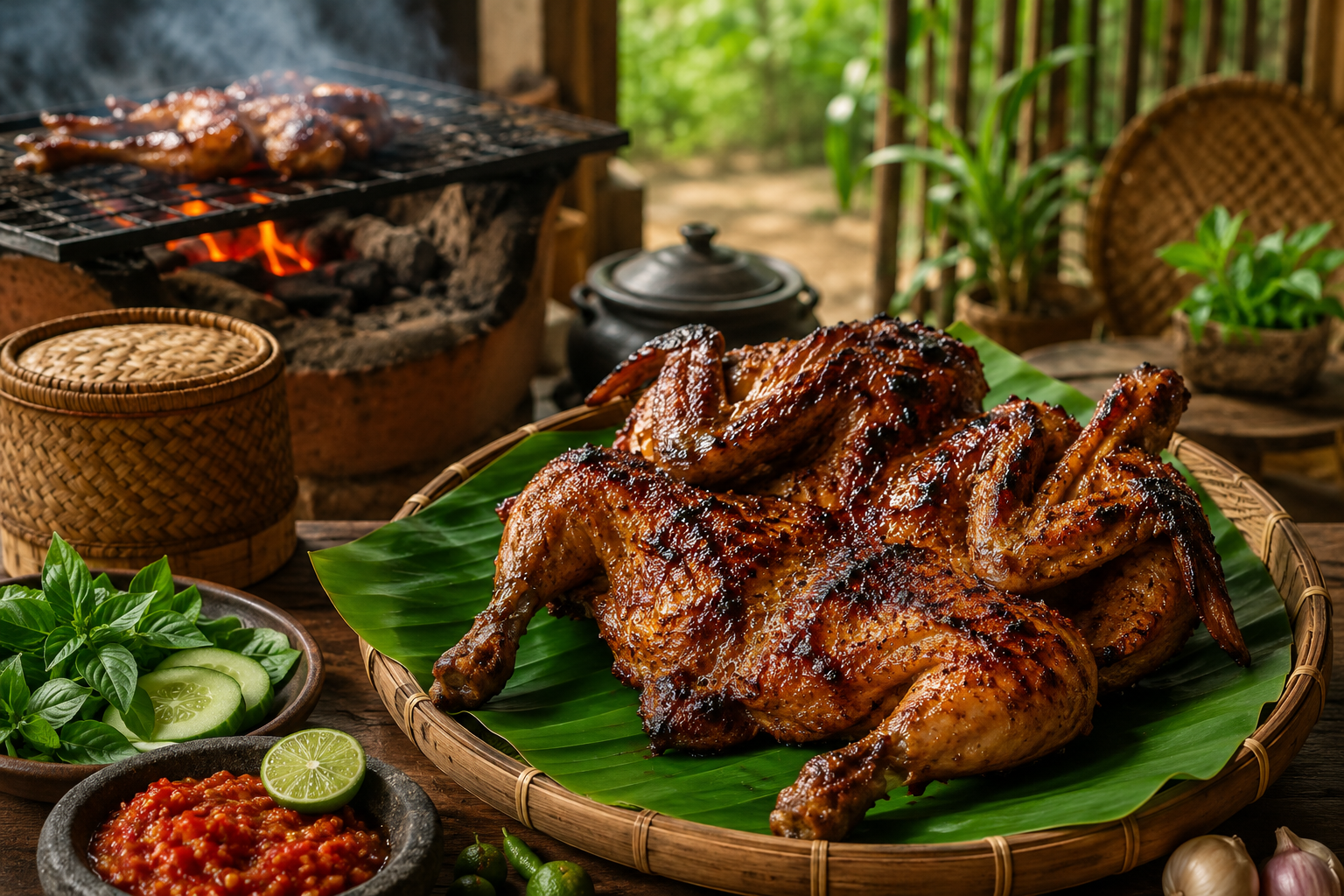 Ayam Panggang Mbah Mo Tangerang