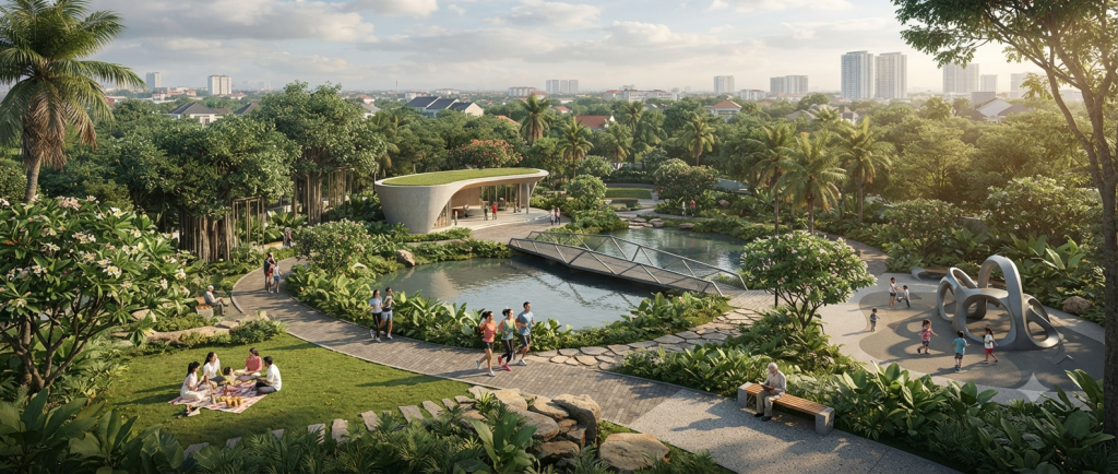Taman Gratis Tangerang Selatan