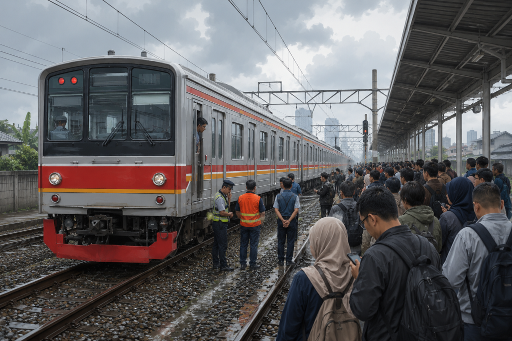 KRL Tangerang Gangguan Hari Ini
