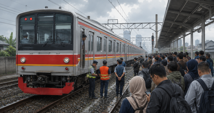 KRL Tangerang Gangguan Hari Ini