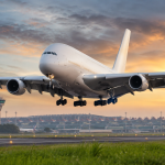 Pesawat A380 Mendarat Bandara Soekarno Hatta