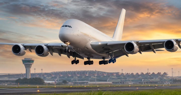 Pesawat A380 Mendarat Bandara Soekarno Hatta