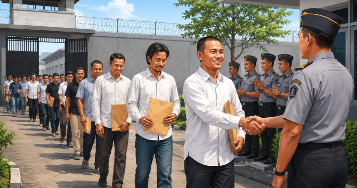 Remisi 1.306 Napi Lapas Tangerang