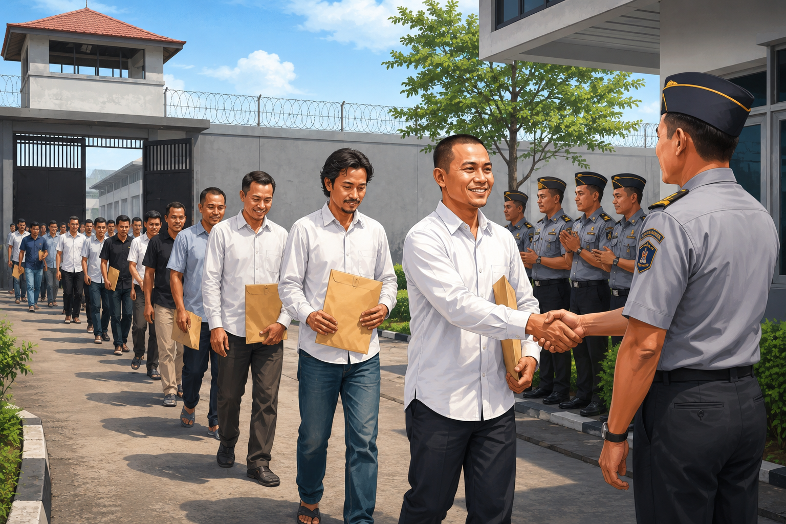 Remisi 1.306 Napi Lapas Tangerang