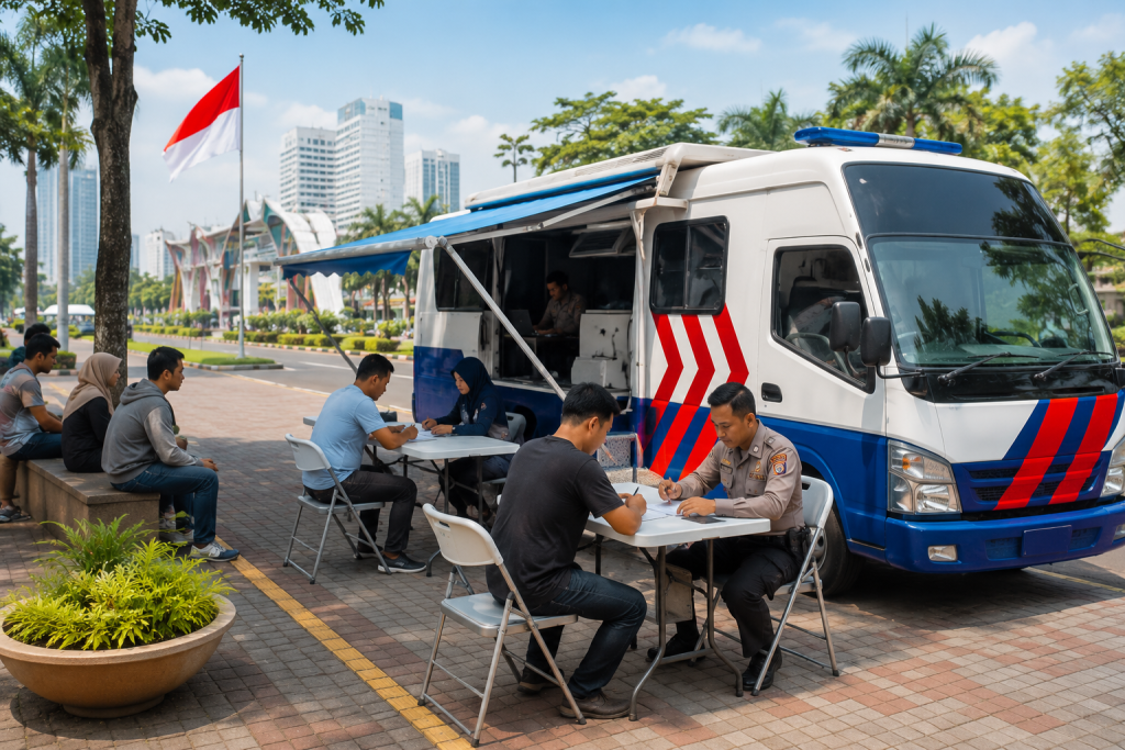 SIM Keliling Tangerang 18 Agustus