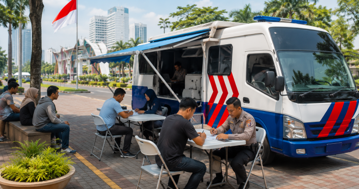 SIM Keliling Tangerang 18 Agustus