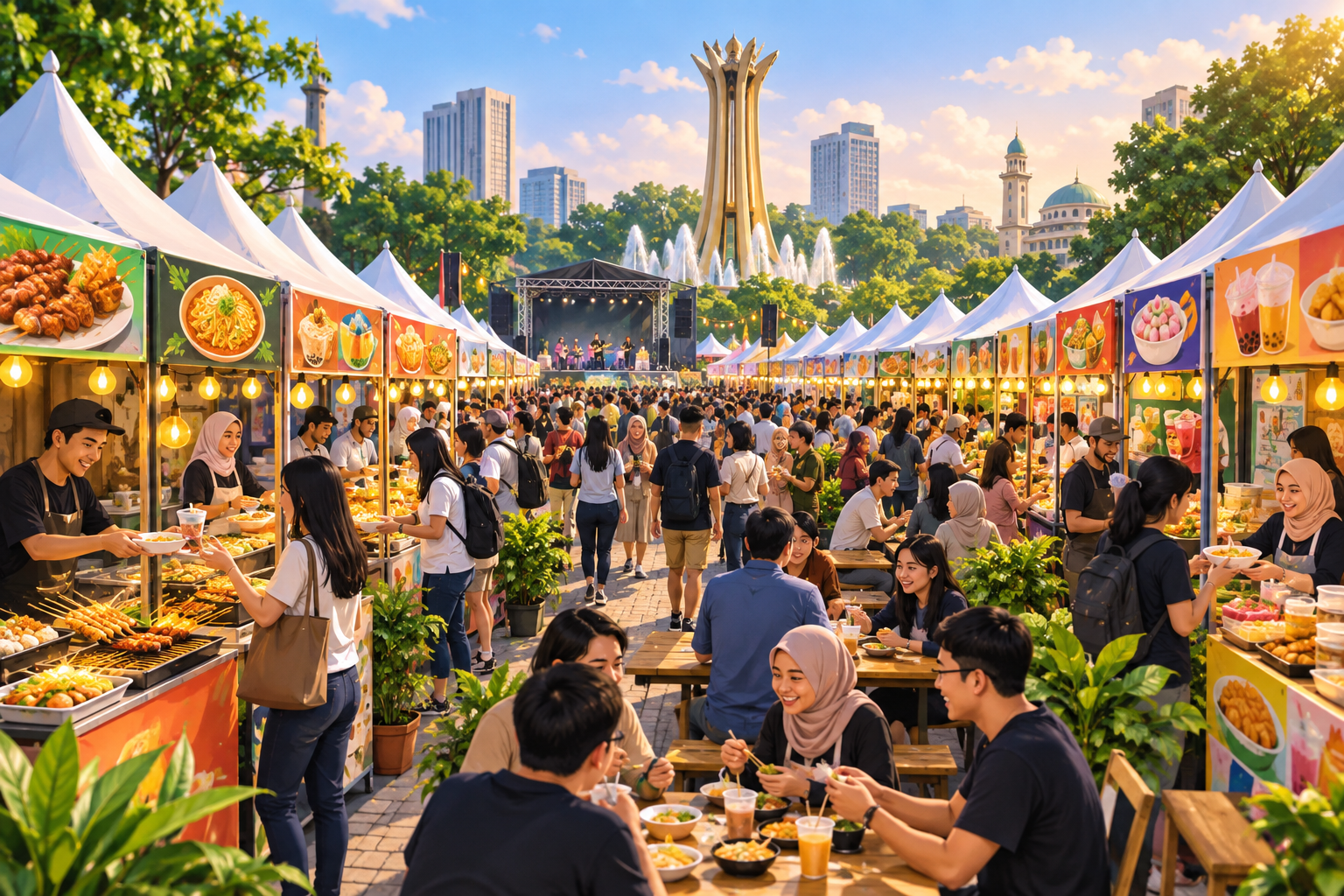 83 Tenant Ramaikan Culinary Day Tangerang
