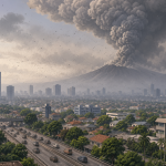 Abu Vulkanik Tangerang Hari Ini