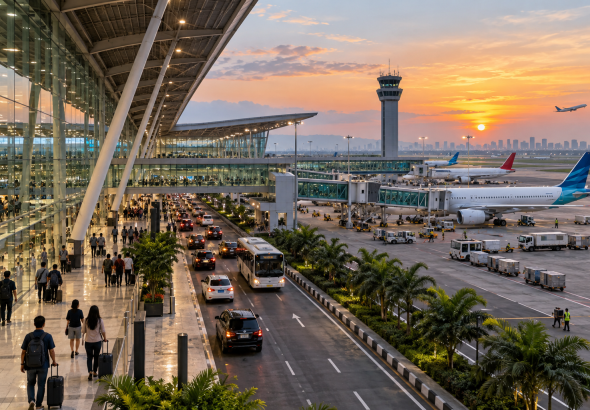 Bandara Soekarno Hatta Tangerang Hari Ini