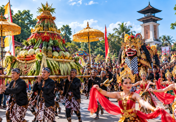 Kemeriahan Kirab Budaya Ruwat Bumi Tangerang