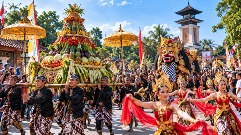 Kemeriahan Kirab Budaya Ruwat Bumi Tangerang