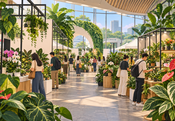 Pameran Tanaman Hias Floii Bsd