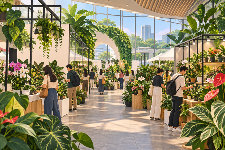 Pameran Tanaman Hias Floii Bsd