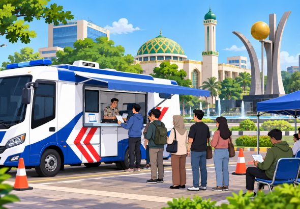 Lokasi SIM Keliling Tangerang Kota