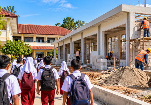 Pemkab Tangerang Tambah Ruang Kelas