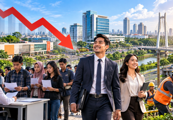 Pengangguran Terbuka Kota Tangerang Turun