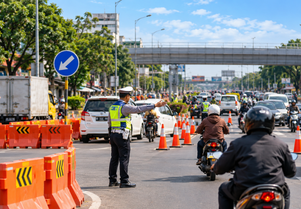 Rekayasa Lalu Lintas Pasar Kemis